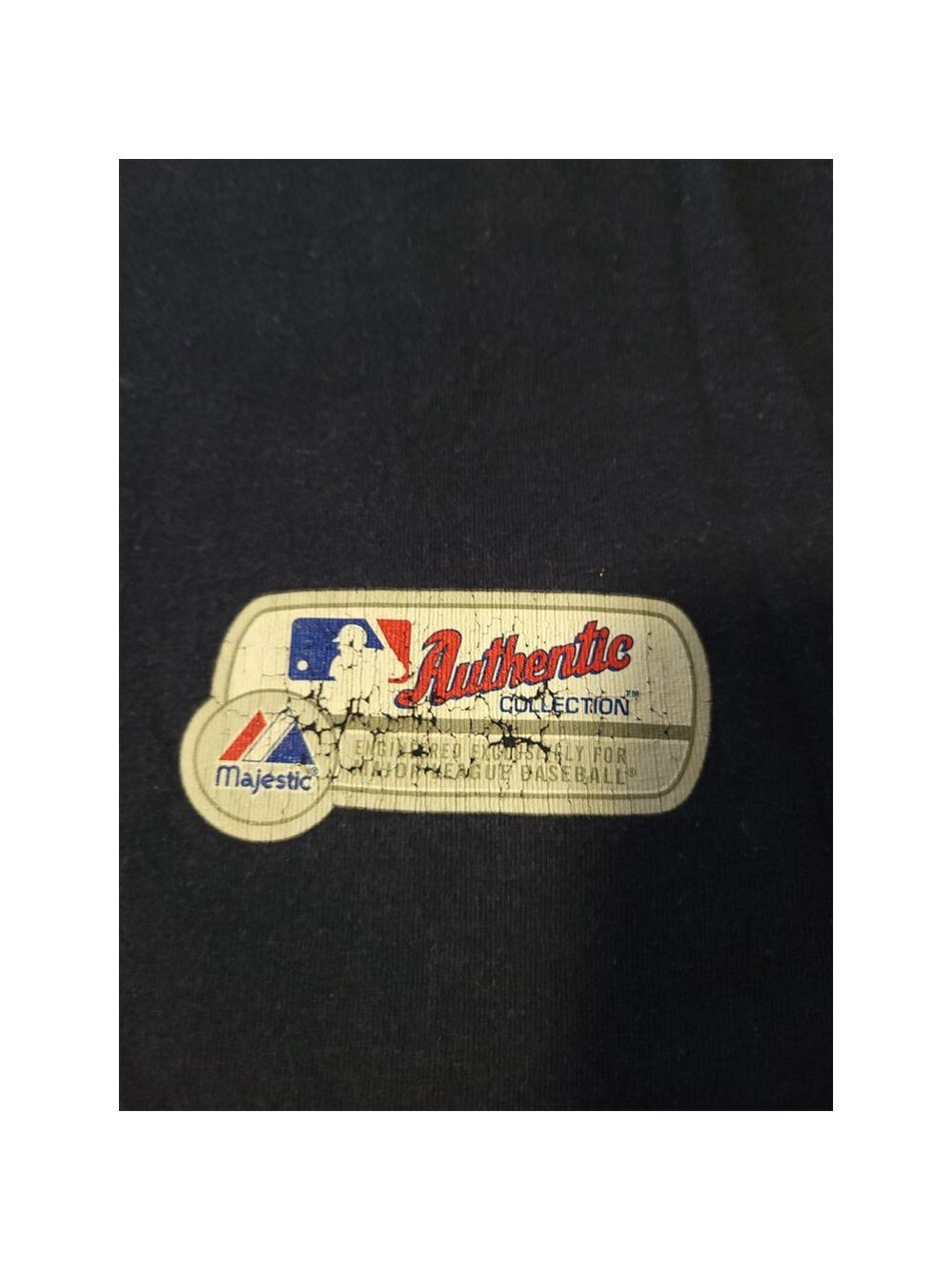 Majestic Men's XL Navy Milwaukee Brewers T-Shirt - Picture 3 of 7